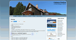Desktop Screenshot of cabana-padina.ro